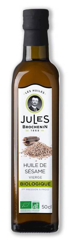 Olej sezamowy virgin Bio 500ml -  Jules Brochenin