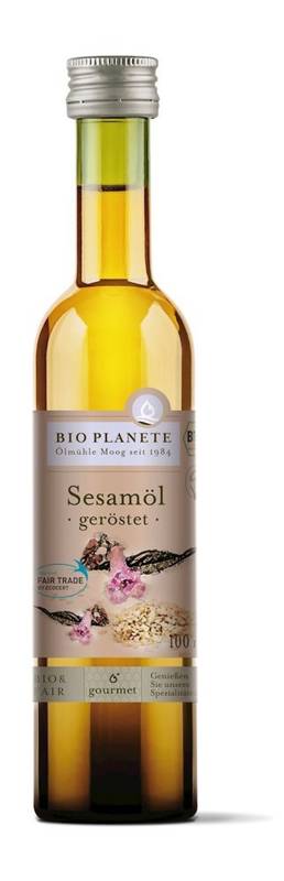 Olej sezamowy (z prażonych nasion) BIO 100 ml - Bio Planet 
