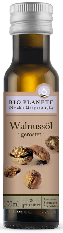 Olej z orzechów włoskich (z prażonych orzechów) Bio 100 ml - Bio Planete