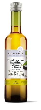 Oliwa z oliwek Extra Virgin BIO 500 ml Bio Planete