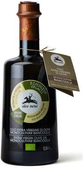 Oliwa z oliwek extra virgin Biancolilla BIO 500ml - Alce Nero 