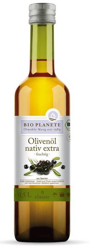 Oliwa z oliwek extra virgin owocowa Bio 500 ml - Bio Planete