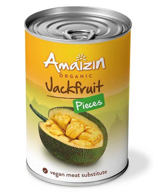 Owoc chlebowca różnolistnego (jacfruit) w zalewie BIO 400g (240g) - Amazin