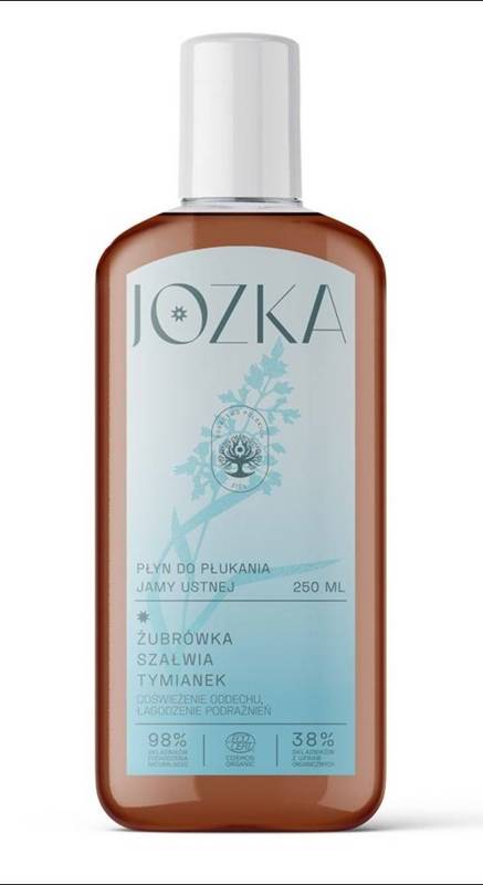 PŁYN DO PŁUKANIA JAMY USTNEJ ECO 250 ml - JOZKA (DARY NATURY)