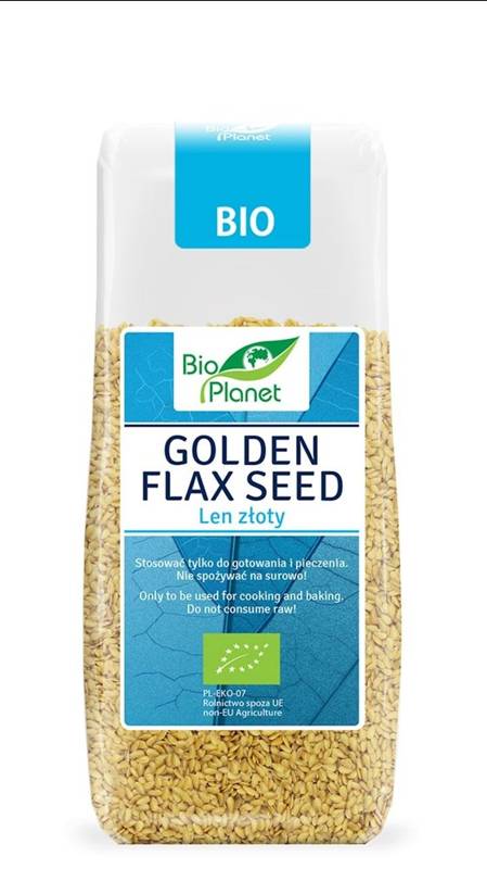 PROMOCJA! LEN ZŁOTY BIO 200 g - BIO PLANET
