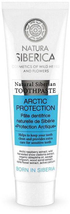 Pasta do zębów arktyczna ochrona bez fluoru ECO 100 g - NATURA SIBERICA