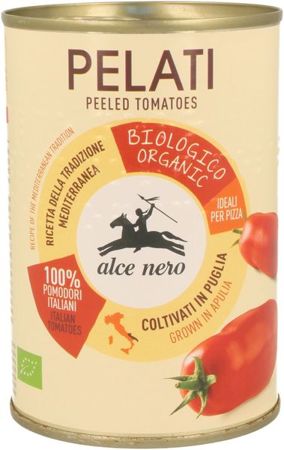 Pomidory Pelati bez skóry BIO 400g - Alce Nero