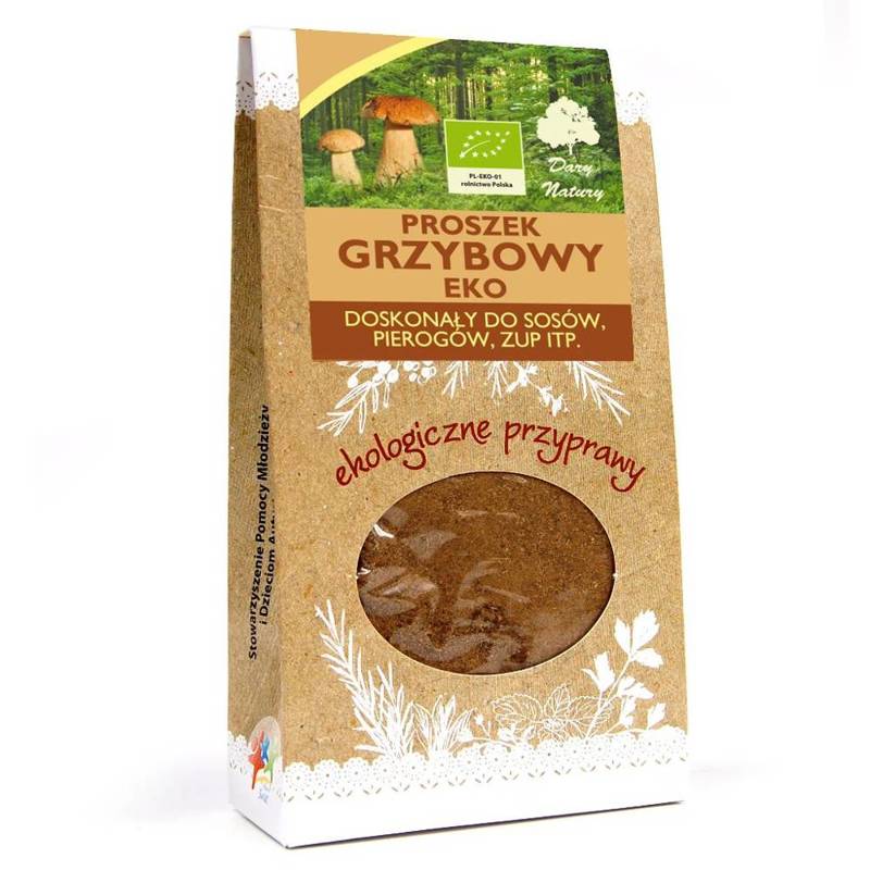 Proszek grzybowy BIO 50g - Dary Natury