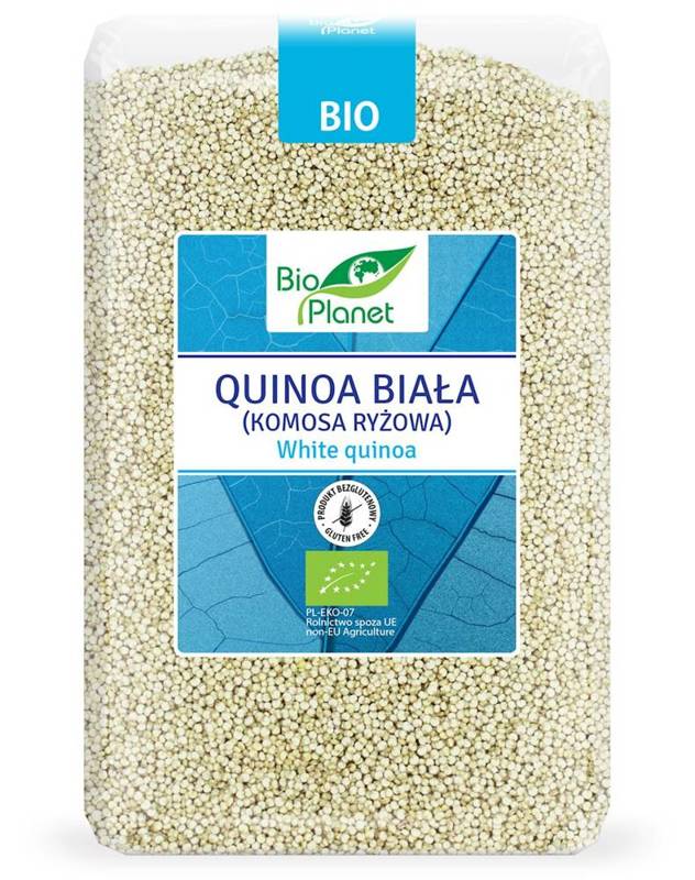 Quinoa białą (kosmosa ryżowa) BIO bezglutenowa 2kg - Bio Planet