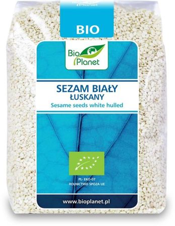 Sezam biały łuskany Bio 250 g - Bio Planet