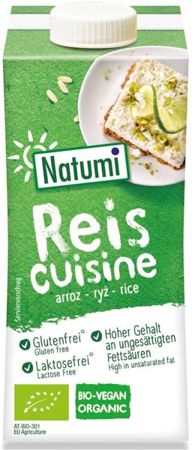 Śmietanka ryżowa BIO 200ml - Natumi 