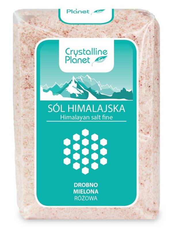 Sól Himalajska drobno mielona 600g - Bio Planet