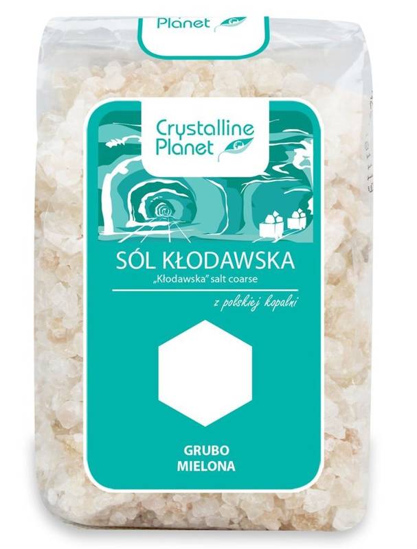 Sól kłodawska grubo mielona 600g - Crystalline Planet