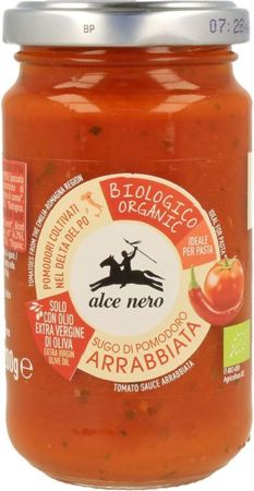 Sos pomidorowy Arrabiata BIO 350g - Alce Nero