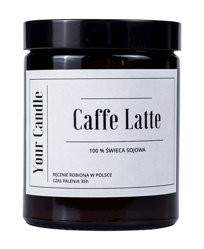 Świeca Sojowa Caffe Latte 180 ml - Your Candle