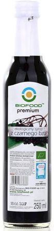 Syrop z czarnego bzu Bio 250ml - Bio Food