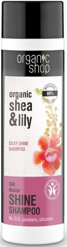 Szampon do włosów jedwabny nektar 280ml - Organic Shop
