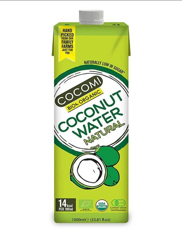 WODA KOKOSOWA NATURALNA BIO 1 L - COCOMI