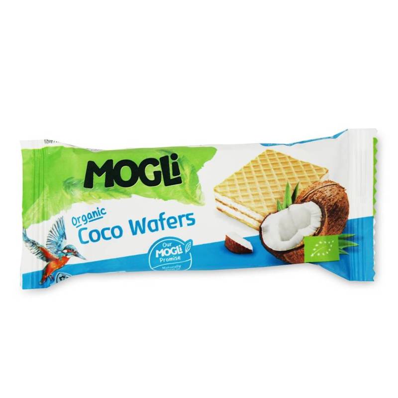 Wafelek kokosowy Bio 15g - Mogli