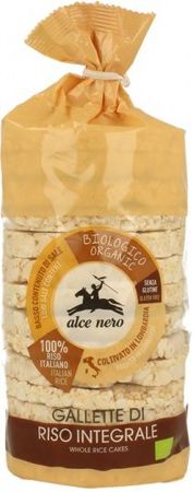 Wafle ryżowe pełnoziarniste BIO 100g Alce Nero