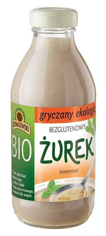 ŻUREK GRYCZANY BEZGLUTENOWY KONCENTRAT BIO 320 ml - KOWALEWSKI