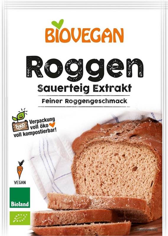 Zakwas chlebowy żytni w proszku BIO 30g - Roggen 