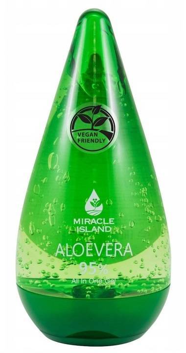 Żel aloesowy 99% do pielęgnacji ciała 250ml - Miracle Island