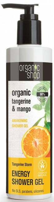 Żel pod prysznic mandarynkowa burza 280ml - Organic Shop