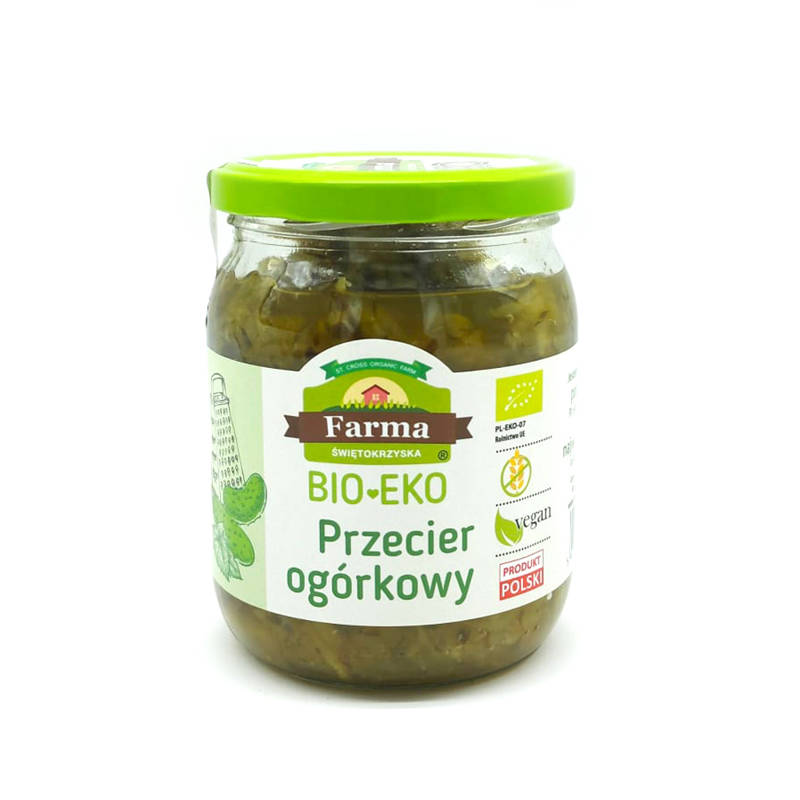 Zestaw 4x Bio przecier ogórkowy 450g