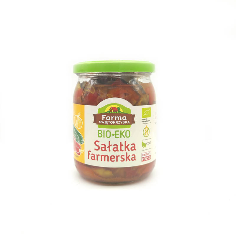 Zestaw 4x Bio sałatka farmerska 480g