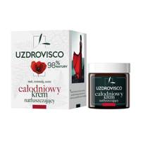 Krem do twarzy natłuszczający mak, ceramidy na dzień i na noc 50 ml - UZDROVISCO