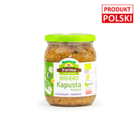 Bio kapusta kiszona z pieczarkami i bakaliami 420g