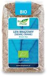 Len brązowy (siemię lniane) BIO 400g Bio Planet