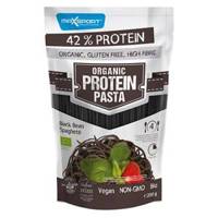 Makaron z czarnej fasoli spagetti bezglutenowy BIO 200g - Maxsport