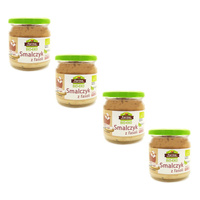 Zestaw 4x BIO smalczyk z fasoli 160g