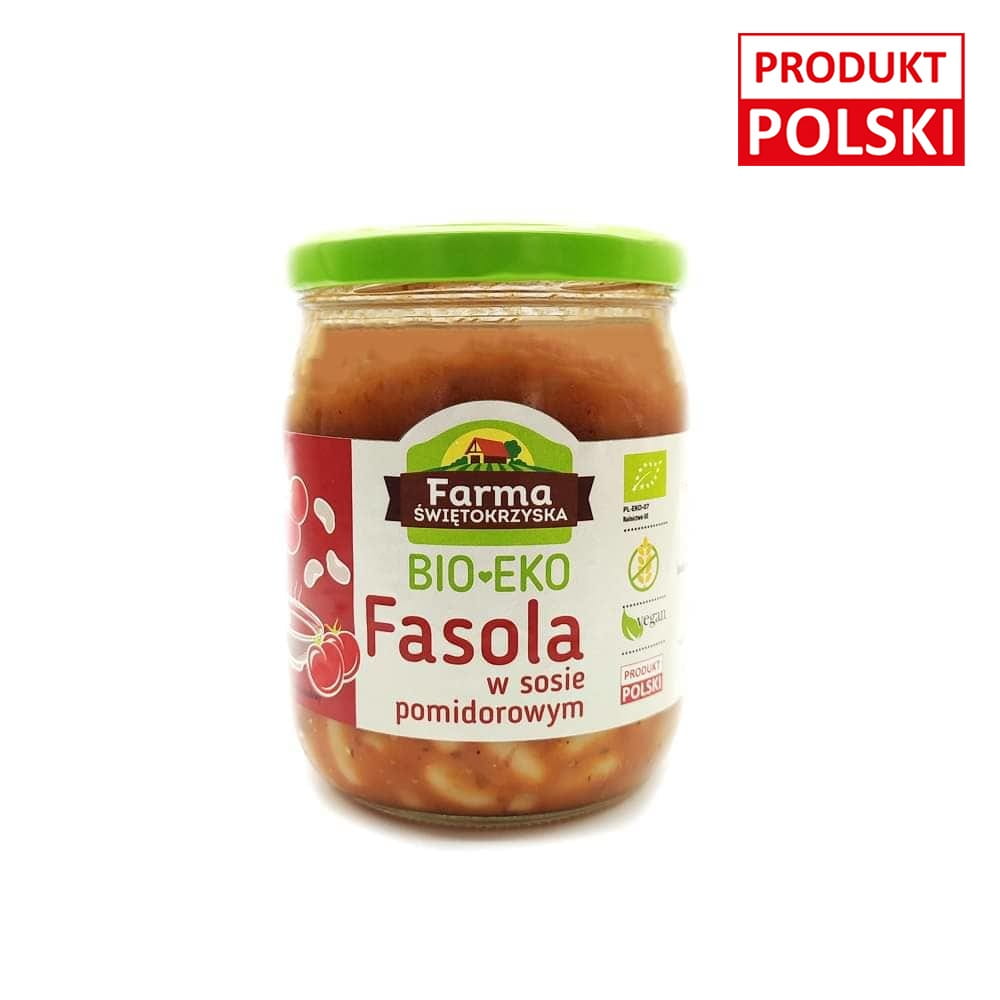 Bio fasola w sosie pomidorowym 420g  #1